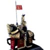 Mounted English Knight of King Richard the Lionheart Statue by Marto