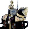 Mounted English Knight of King Arthur Statue by Marto