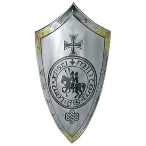 Templar Knight Steel Shield by Marto