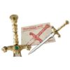 Miniature Gold Sword of Conan the Barbarian by Marto