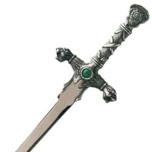 Miniature Silver Sword of Conan the Barbarian by Marto
