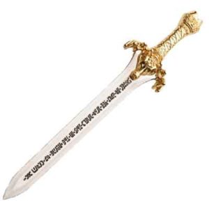 Miniature Gold Father Sword of Conan by Marto