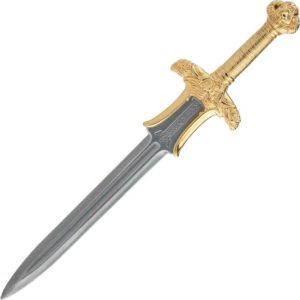 Miniature Conan the Barbarian Gold Atlantean Sword by Marto