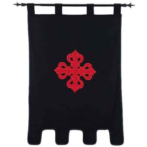 Crusader Knight Order of Calatrava Banner by Marto