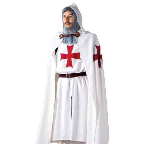 Small Templar Knight Tunic and Cloak by Marto