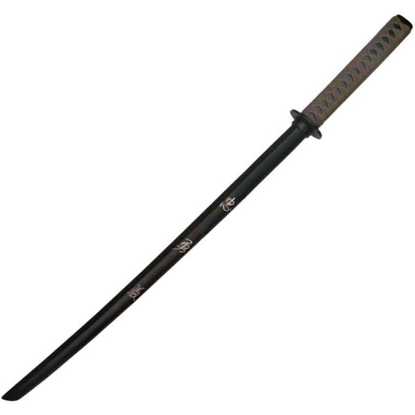 Black Engraved Virtues Bokken