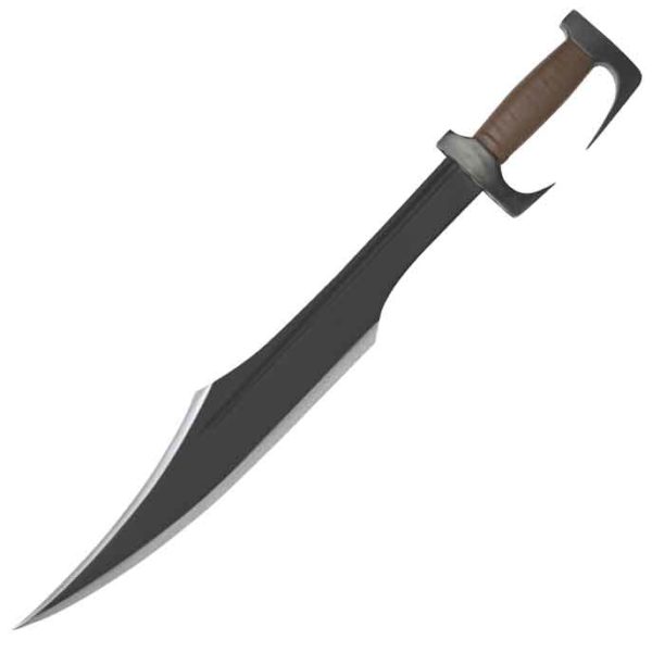 Black Spartan Warrior Sword