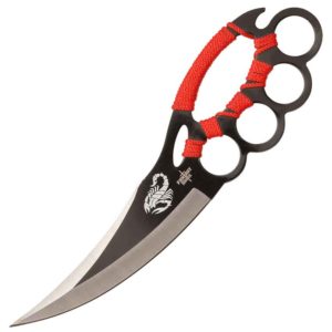 Knuckle Saver Scorpion Knife