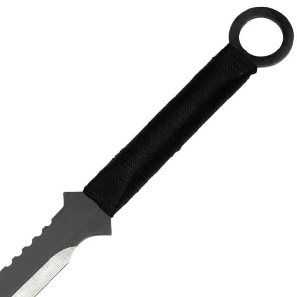 Single Edge Ninja Sword and Stealth Knives