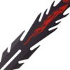 Flaming Dragon Fantasy Short Sword