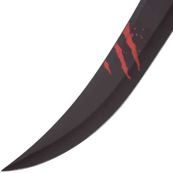 Red Claw Marks Fantasy Sword