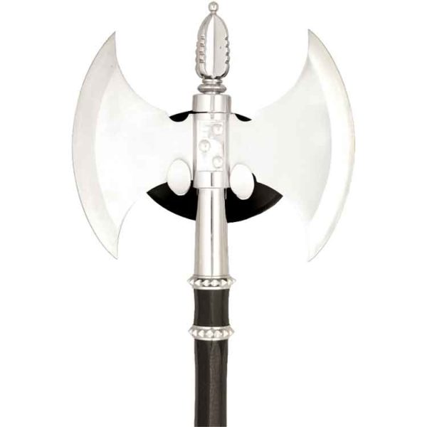 Two-Blade Fantasy Fighting Axe