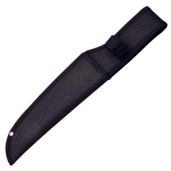 Curved Black Survivor Knife