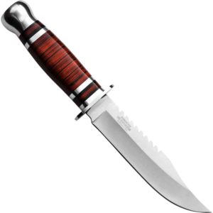 Wood Handled Fixed Blade Knife