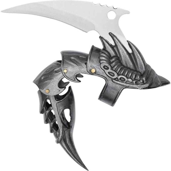 Silver Bladed Finger Armor