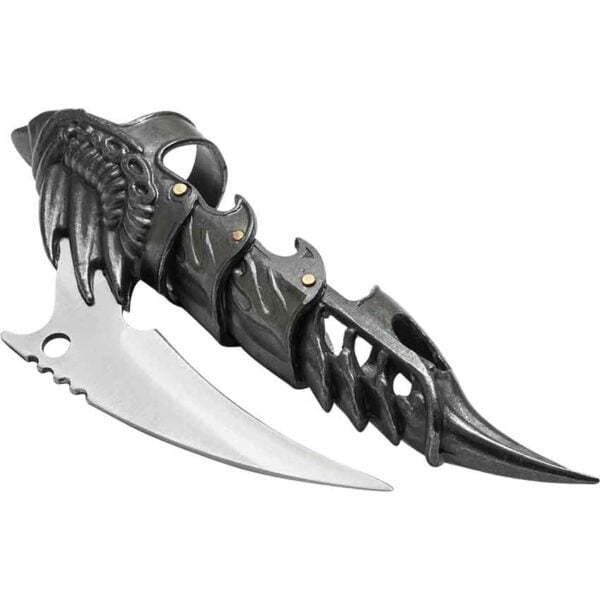 Silver Bladed Finger Armor