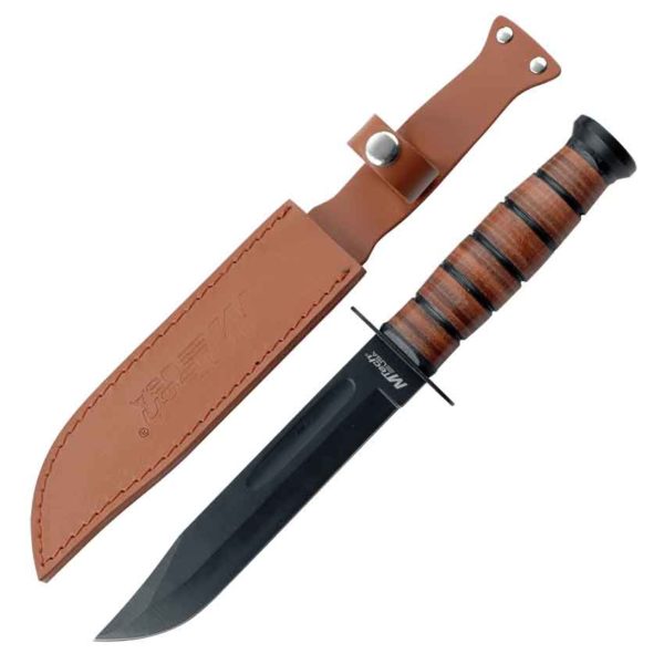 Black Military Utility Knife