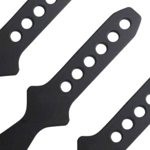 Black Leaf Blade Throwing Knife Set