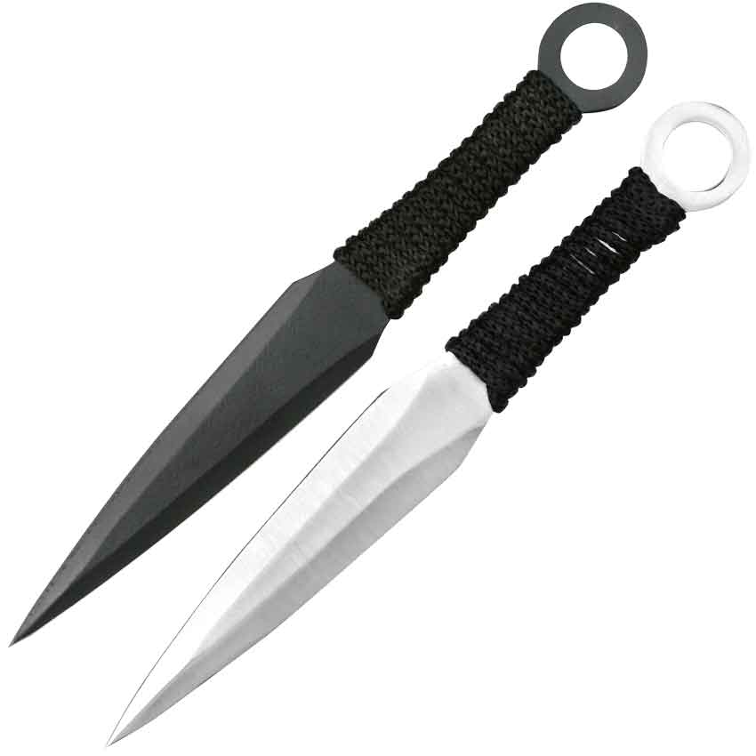 12pc Throwing Knife  Ninja kunai throwing knife set