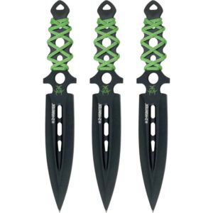 Cord Wrapped Zombie Throwing Knife Set