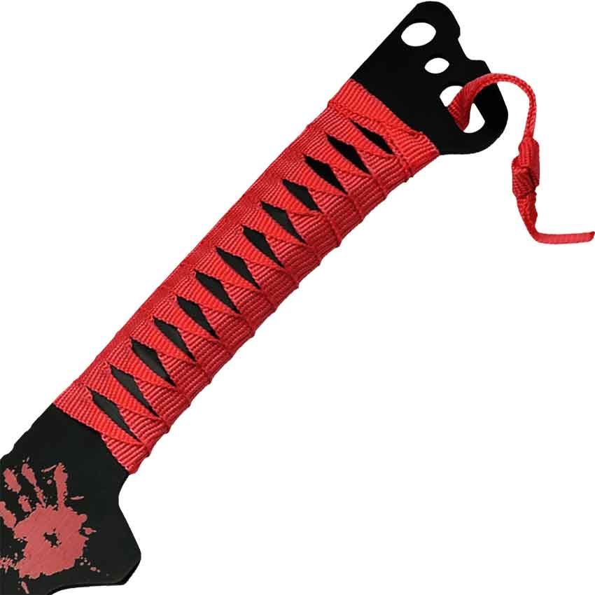 Red Zombie Hunter Machete