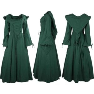 Woodland Peasant Dress