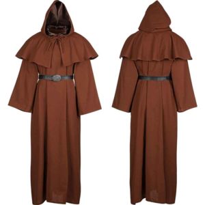 Mens Celtic Ritual Robe With Hood