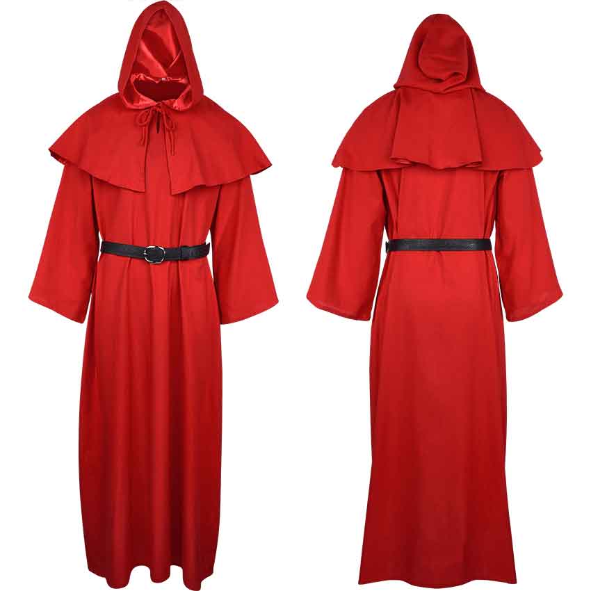 Women's Hooded Cloaks with POCKETS in Black, Green, Red or Brown