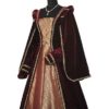 Courtly Renaissance Dress - Red and Gold