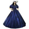 Dark Blue Civil War Dress