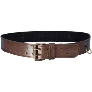 Leather Ring Belt