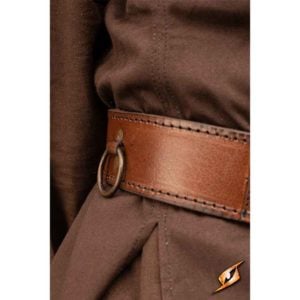 Leather Ring Belt