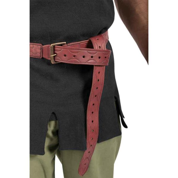Arthurian Leather Belt