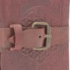 Small Buckled Leather Diary