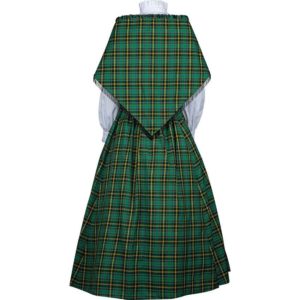 tartan green dress Holiday Tartan Maxi Dress main image 1