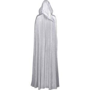 Velour Medieval Hooded Cloak