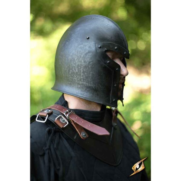 Epic Dark Barbuta Helmet