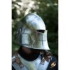 Visored Barbuta Helmet