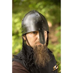 Viking Spangenhelm - Dark Metal Finish