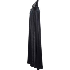 Black And Silver Dracula Cape