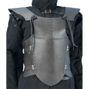 Childs Brown Leather Body Armour