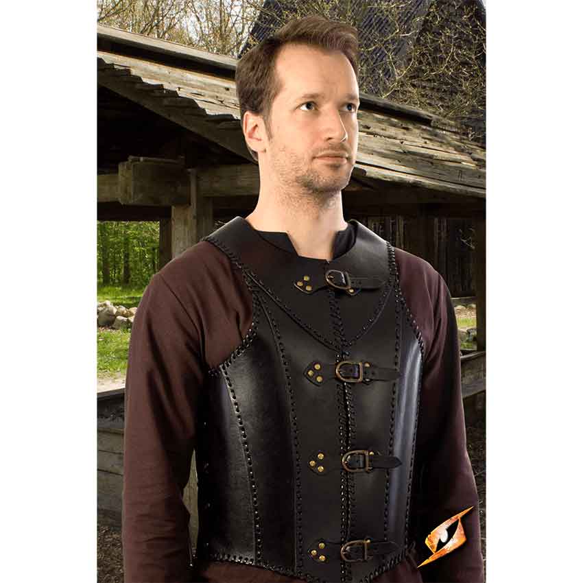 Leather deals vest armor