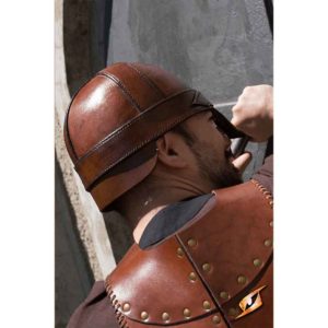 Warriors Leather Helmet