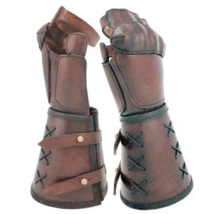 Single Leather Gauntlet