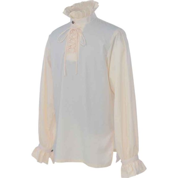 High Collared Victorian Shirt