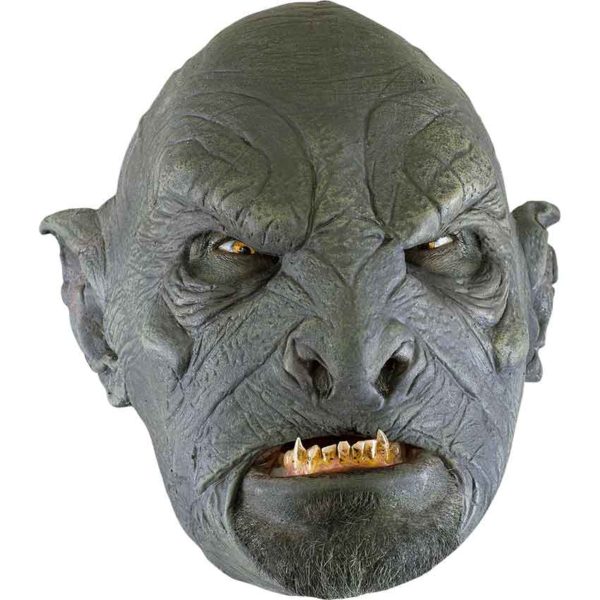 Monstrous Green Orc Mask