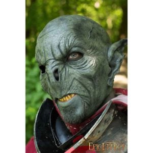 Green Feral Orc Mask