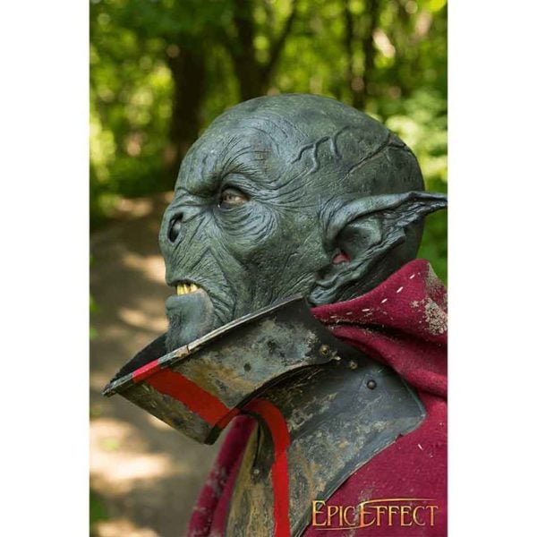 Green Feral Orc Mask