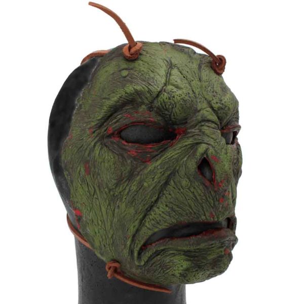 Green Orc Trophy Mask