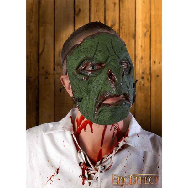 Green Orc Trophy Mask